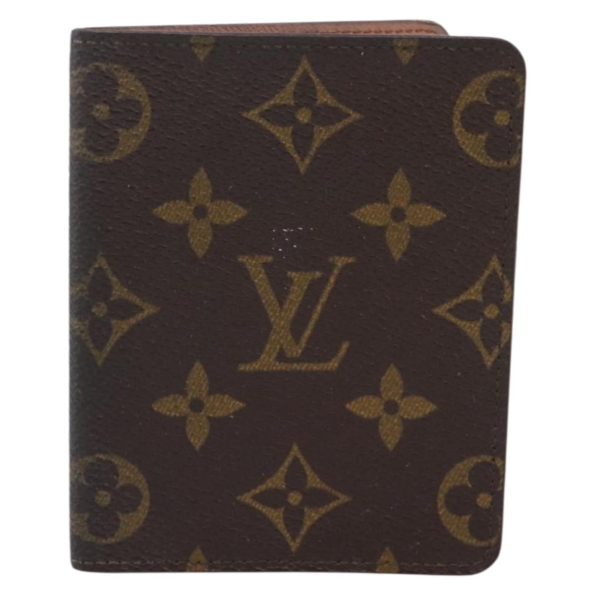 LOUIS VUITTON Monogram Card Case LV Auth 201575