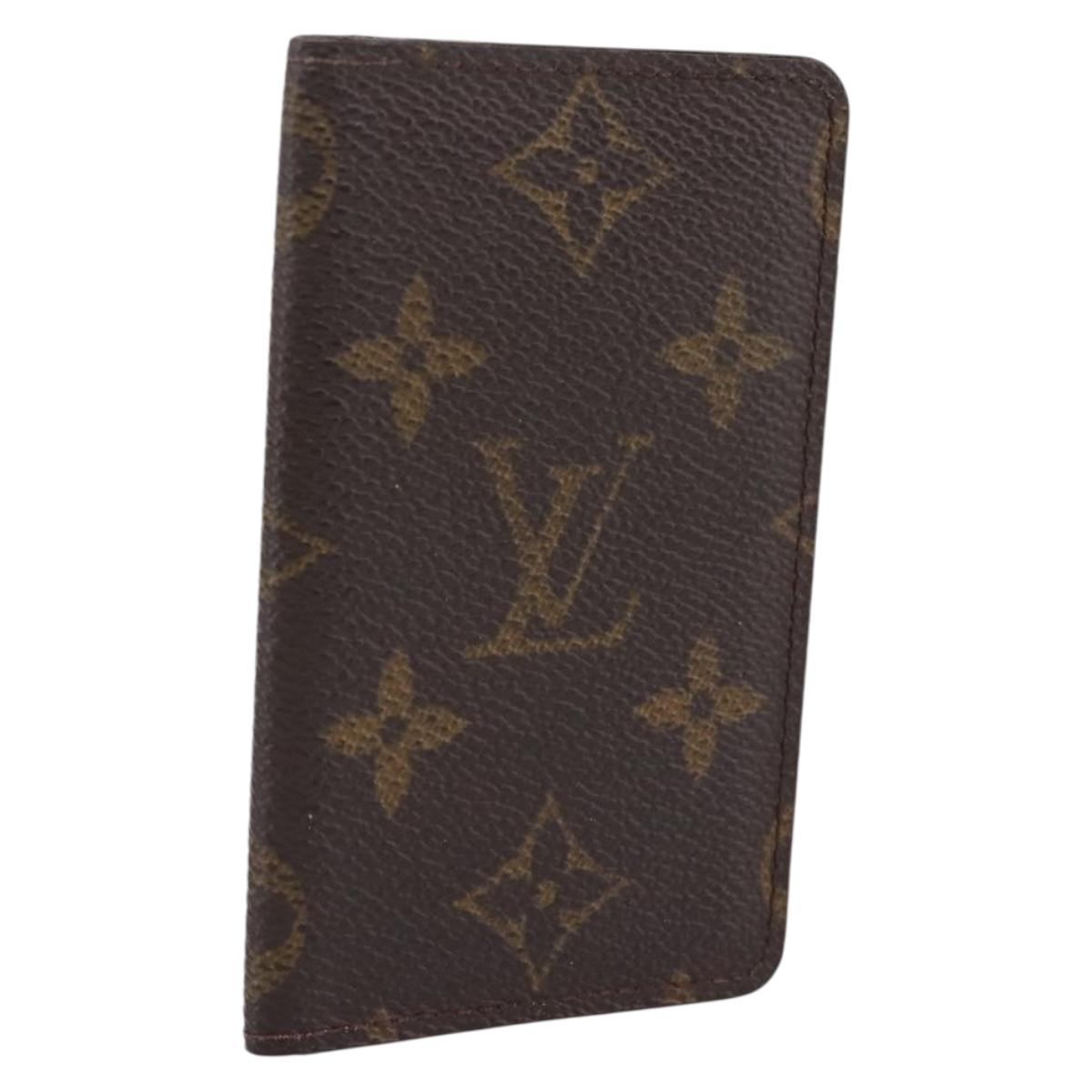 LOUIS VUITTON Pochette Cult Visite Card Case Monogram M56362 LV Auth 201577