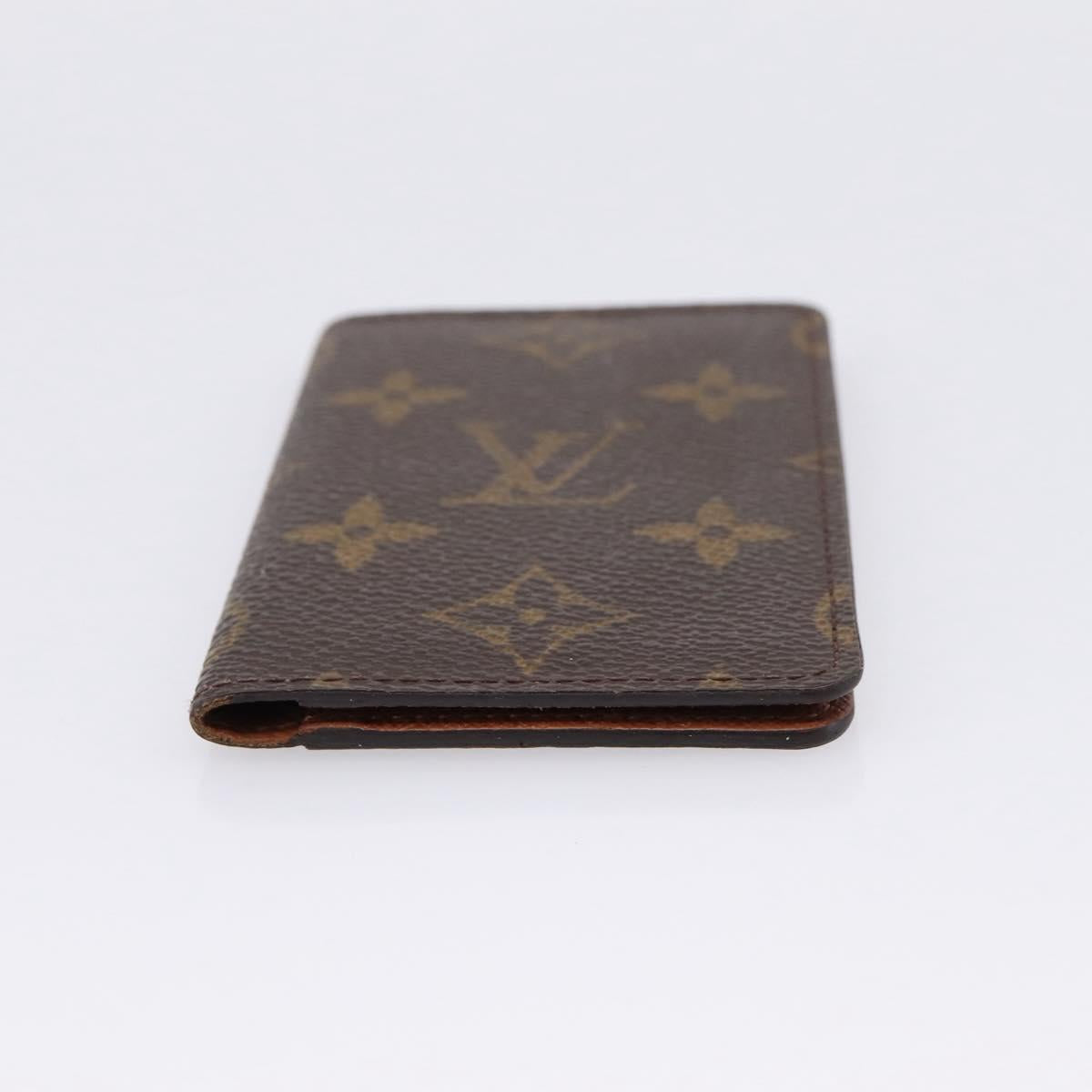 LOUIS VUITTON Pochette Cult Visite Card Case Monogram M56362 LV Auth 201577
