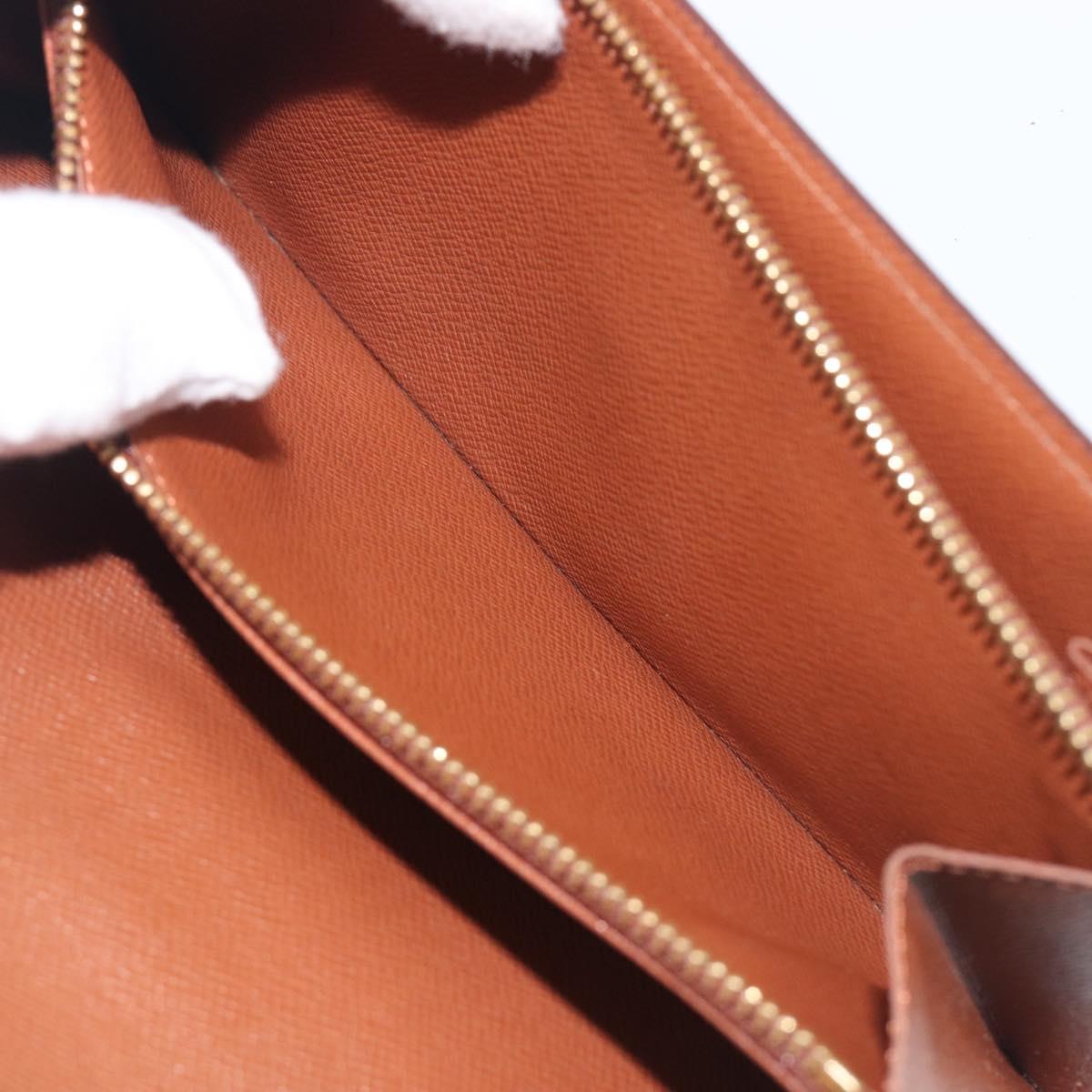 LOUIS VUITTON PochettePorte MonnaieCredit Long Wallet M61726 LV Auth 201584A