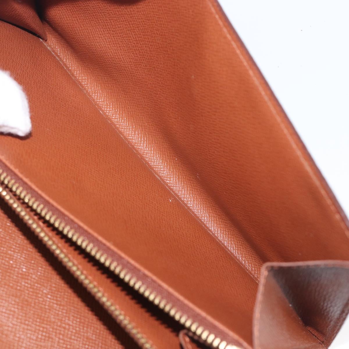 LOUIS VUITTON PochettePorte MonnaieCredit Long Wallet M61726 LV Auth 201584A