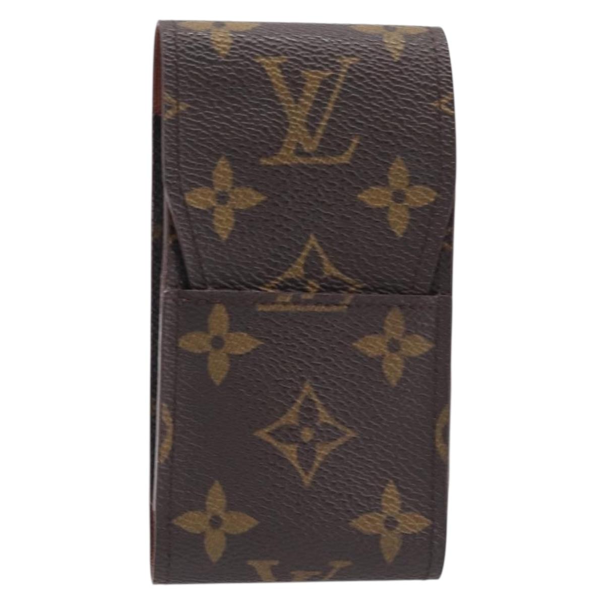 LOUIS VUITTON Monogram Etui Cigarette Case M63024 LV Auth 201588
