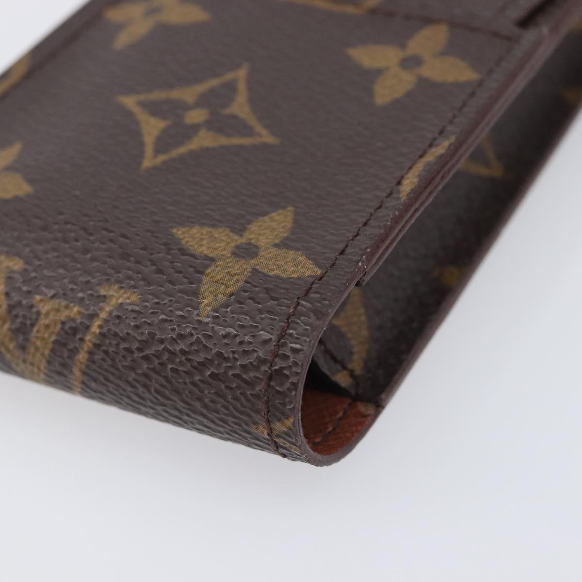 LOUIS VUITTON Monogram Etui Cigarette Case M63024 LV Auth 201588