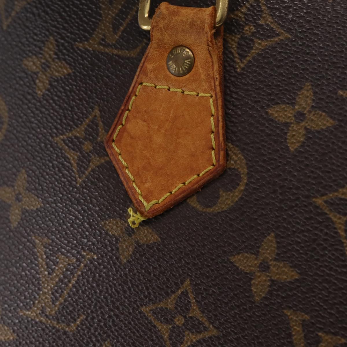 LOUIS VUITTON Monogram Alma Hand Bag M51130 LV Auth 201720