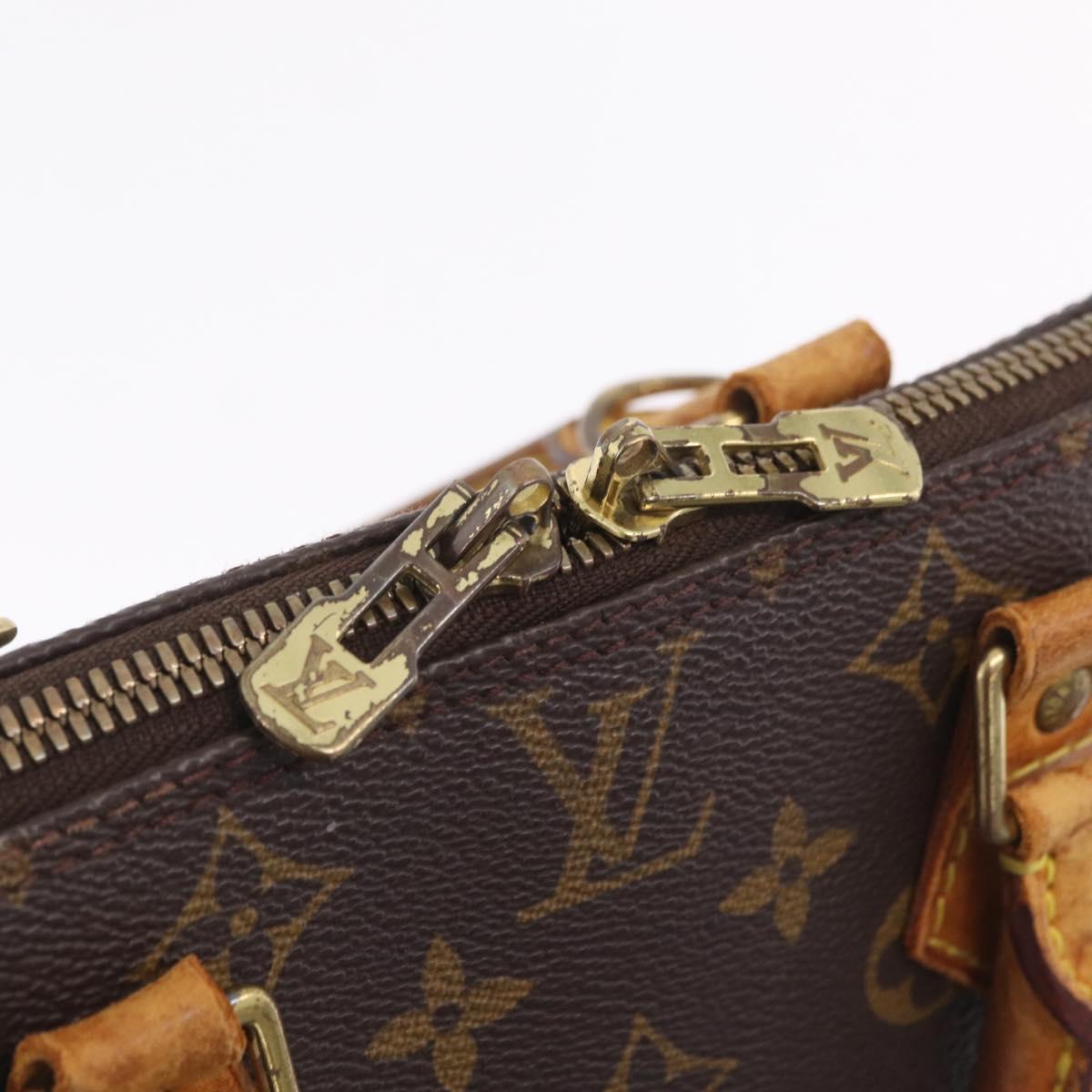LOUIS VUITTON Monogram Alma Hand Bag M51130 LV Auth 201720