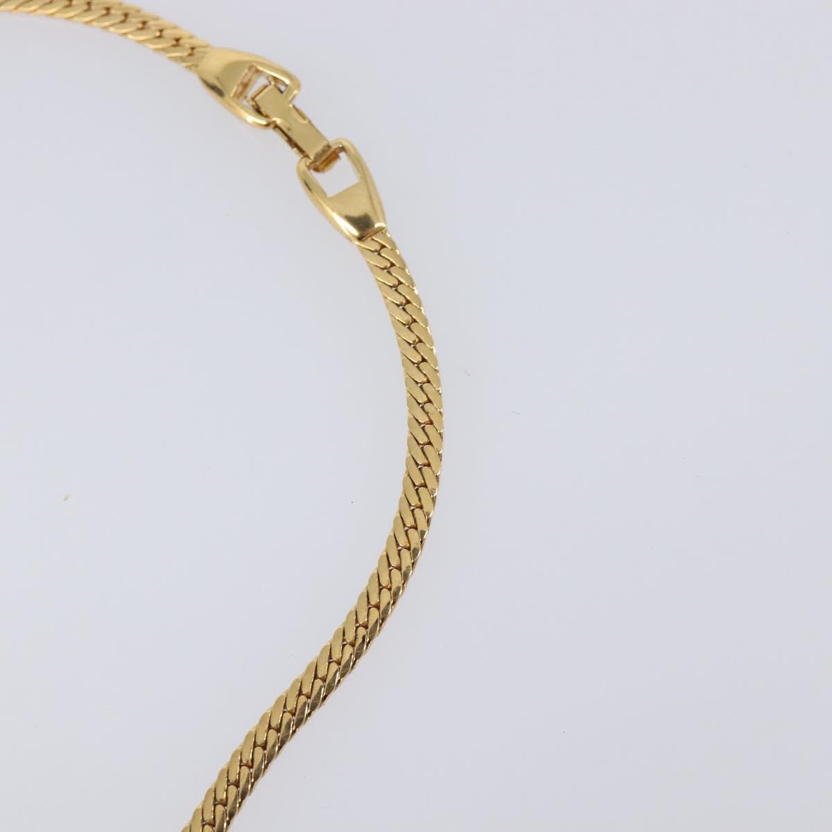 Nina Ricci Necklace metal Gold Auth 201733M