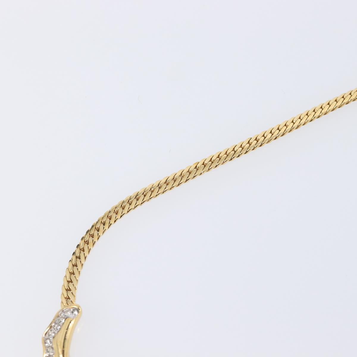 Nina Ricci Necklace metal Gold Auth 201733M