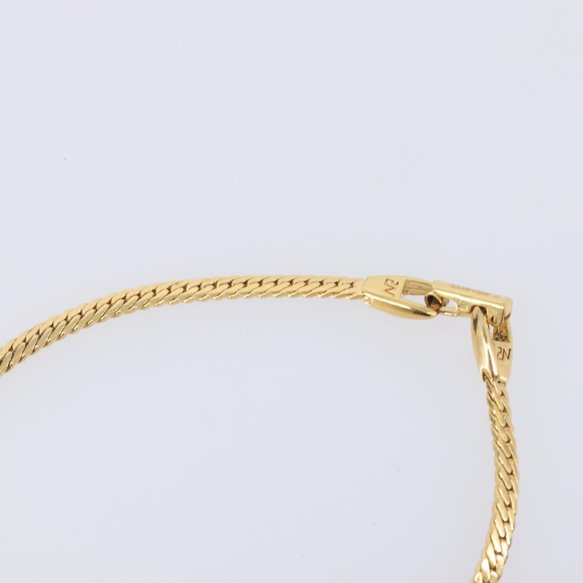 Nina Ricci Necklace metal Gold Auth 201733M