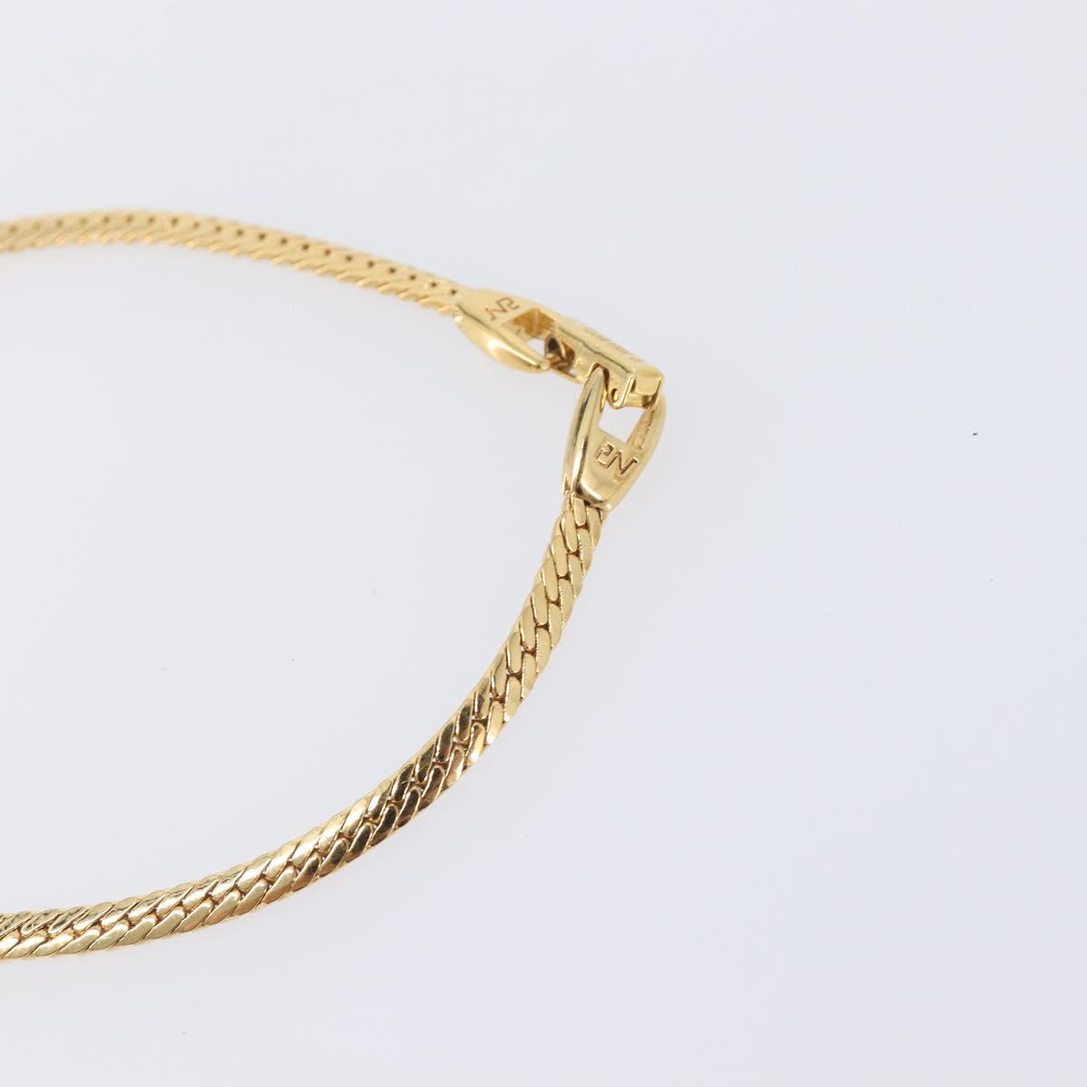 Nina Ricci Necklace metal Gold Auth 201733M