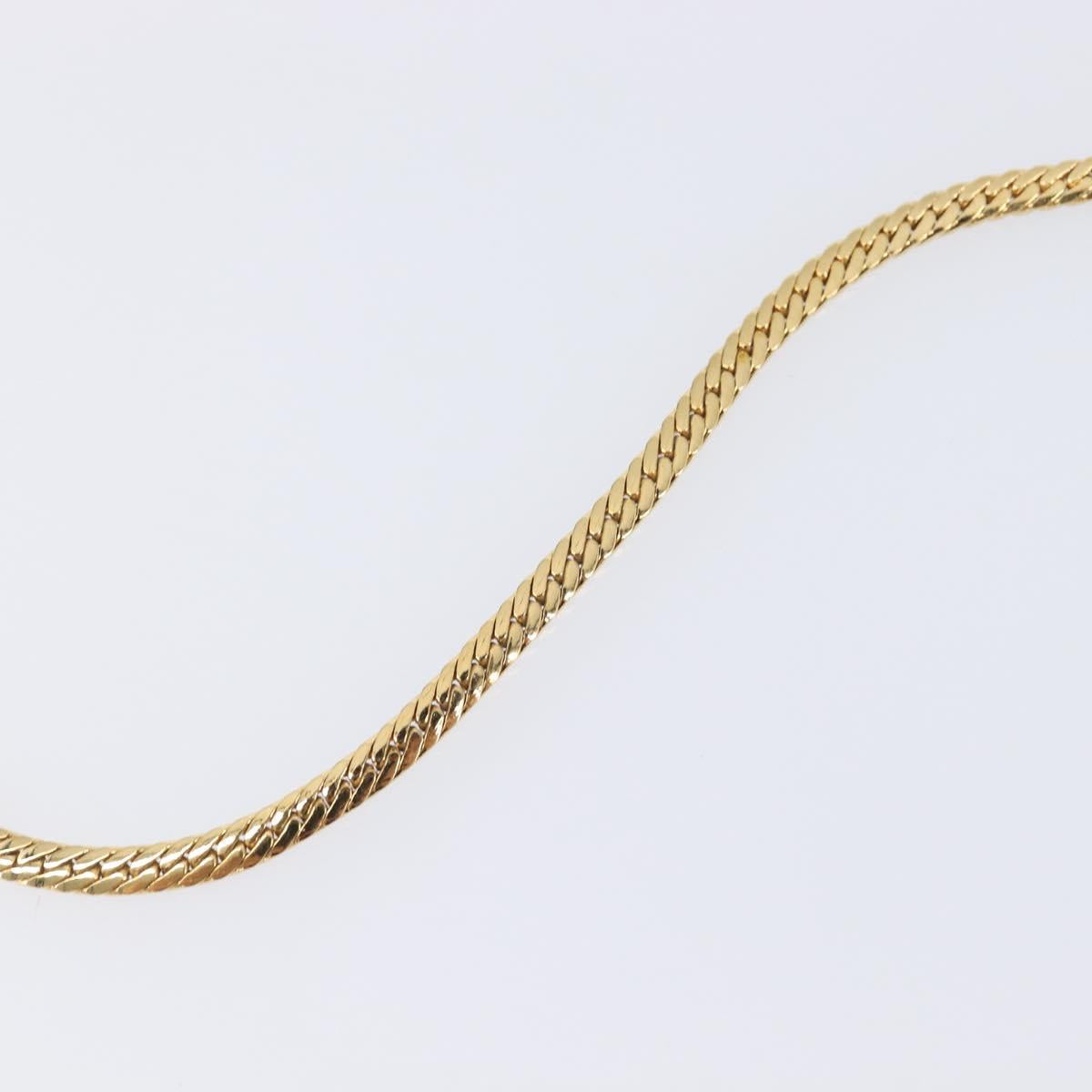 Nina Ricci Necklace metal Gold Auth 201733M