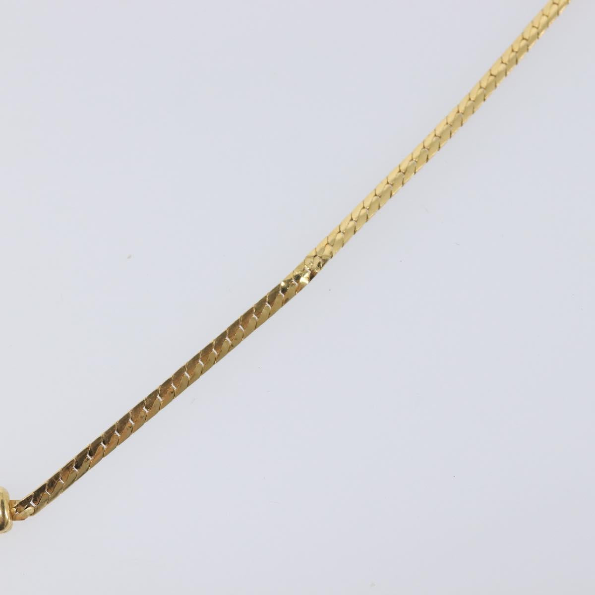 GIVENCHY Necklace metal Gold Auth 201734M