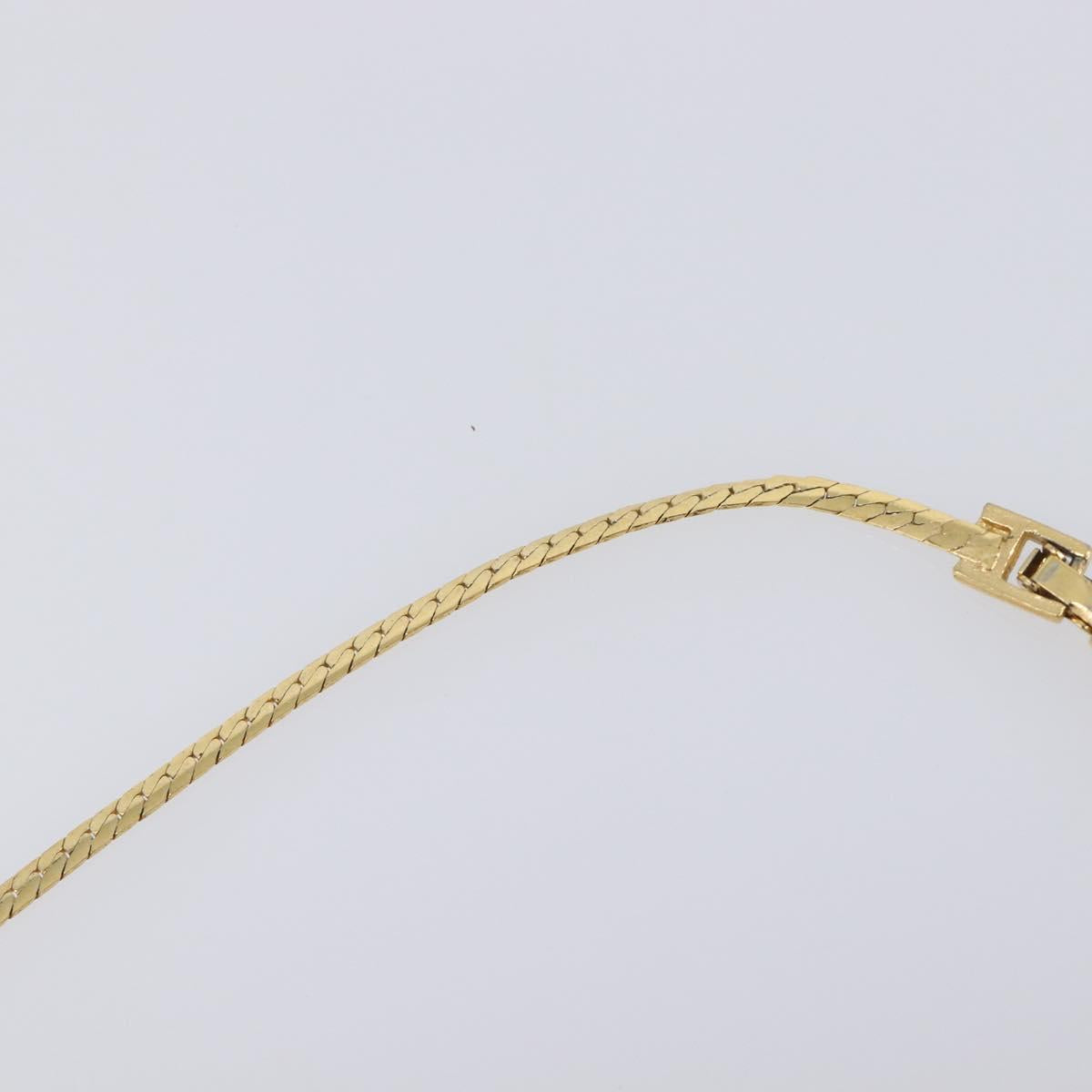 GIVENCHY Necklace metal Gold Auth 201734M