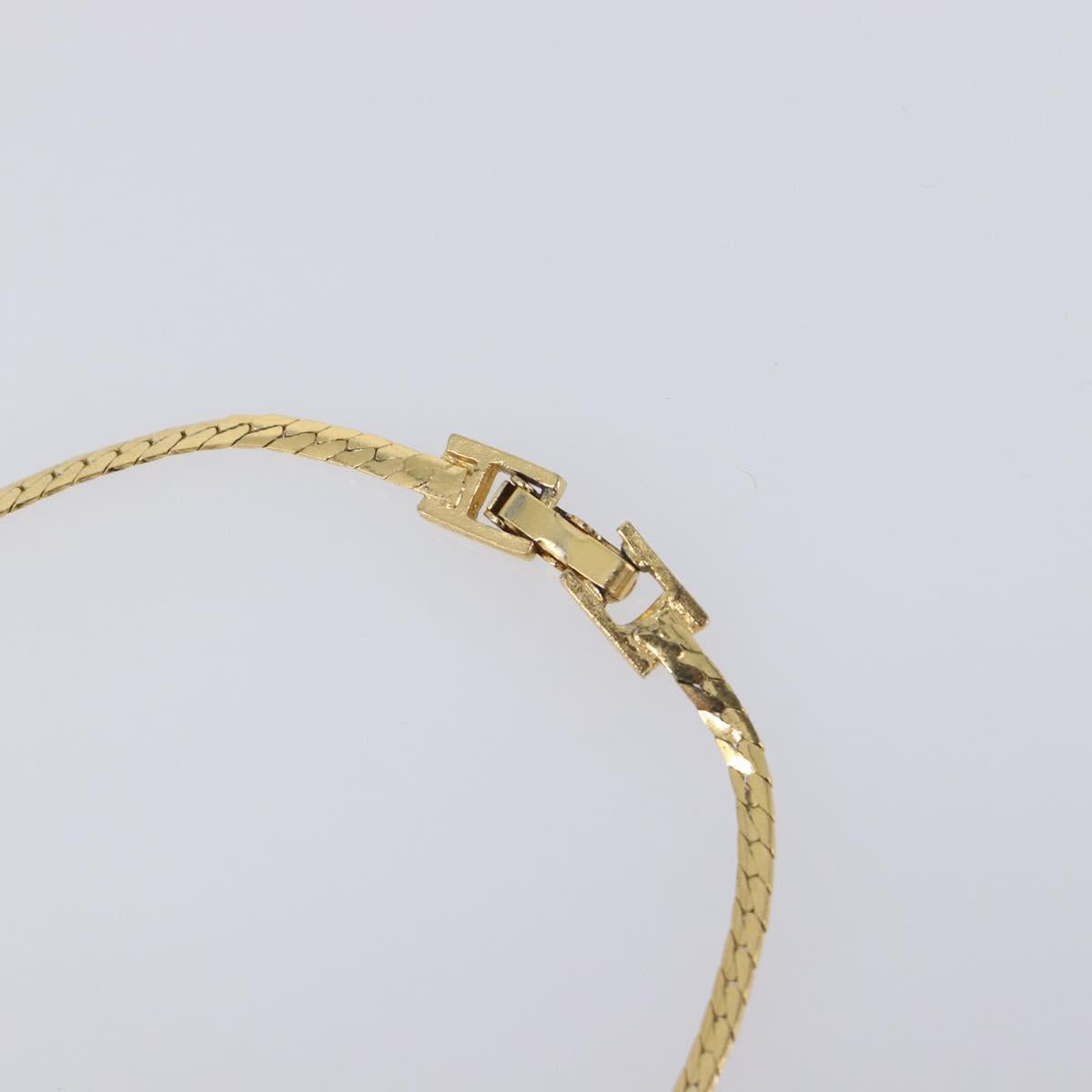 GIVENCHY Necklace metal Gold Auth 201734M