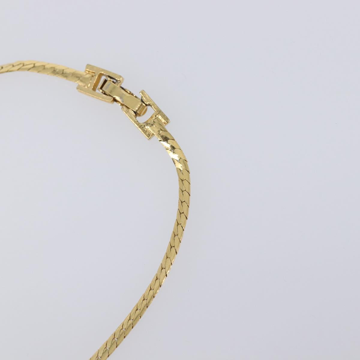 GIVENCHY Necklace metal Gold Auth 201734M