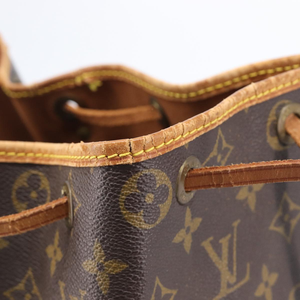 LOUIS VUITTON Monogram Noe Shoulder Bag M42224 LV Auth 201883