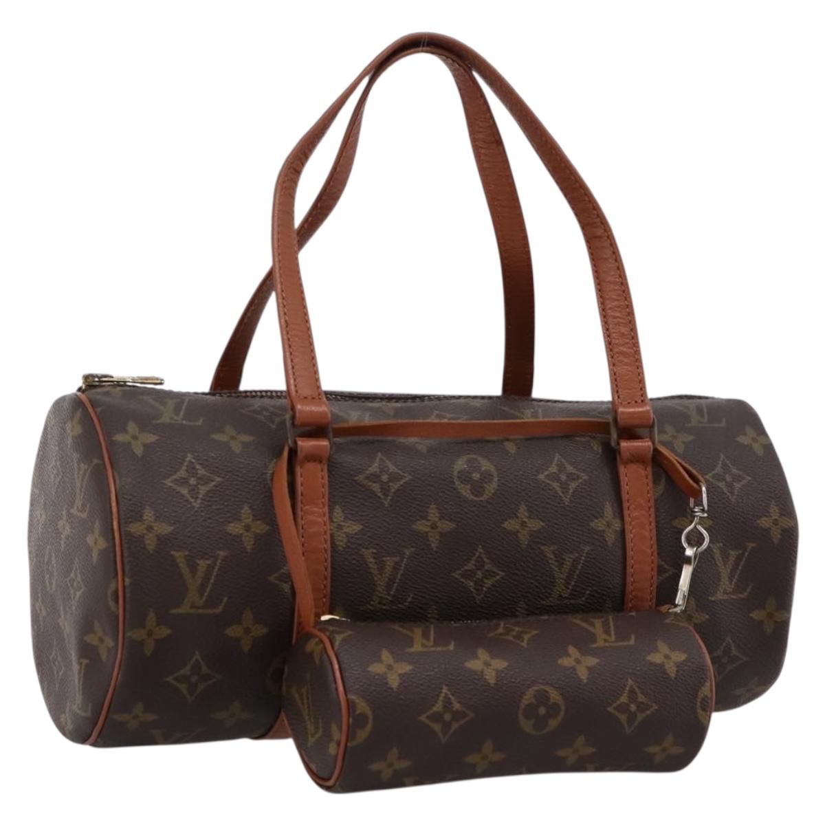 LOUIS VUITTON Monogram Papillon 30 Hand Bag M51385 LV Auth 201884A