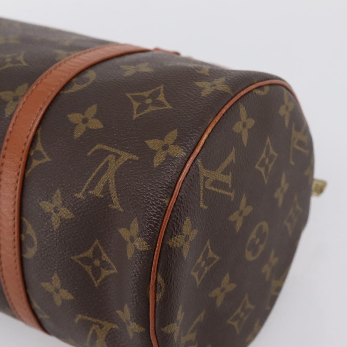 LOUIS VUITTON Monogram Papillon 30 Hand Bag M51385 LV Auth 201884A