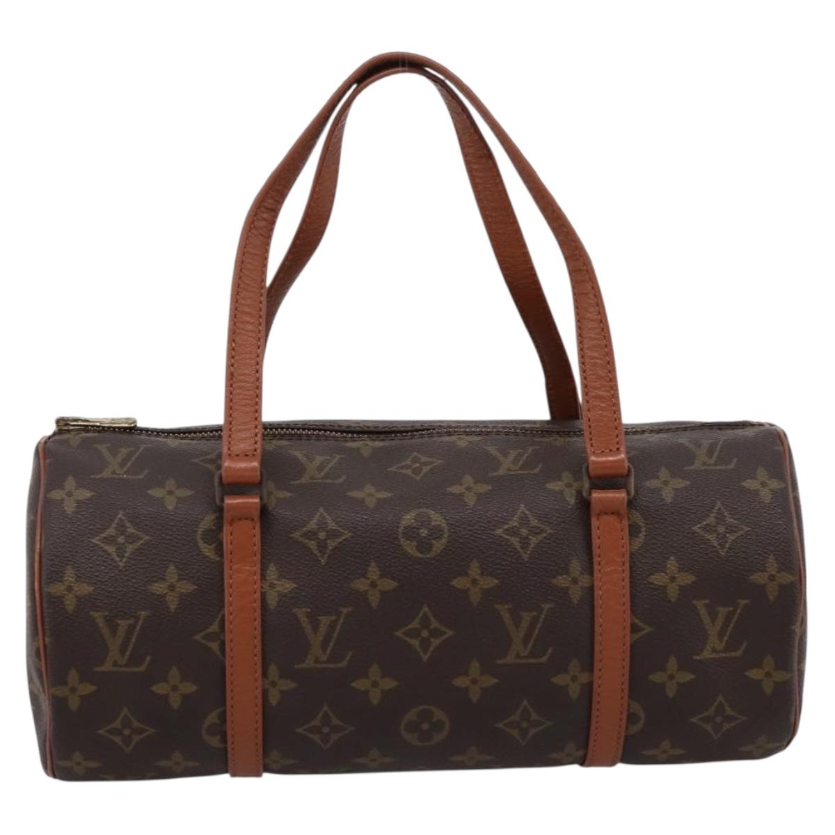 LOUIS VUITTON Monogram Papillon 30 Hand Bag M51385 LV Auth 201884A