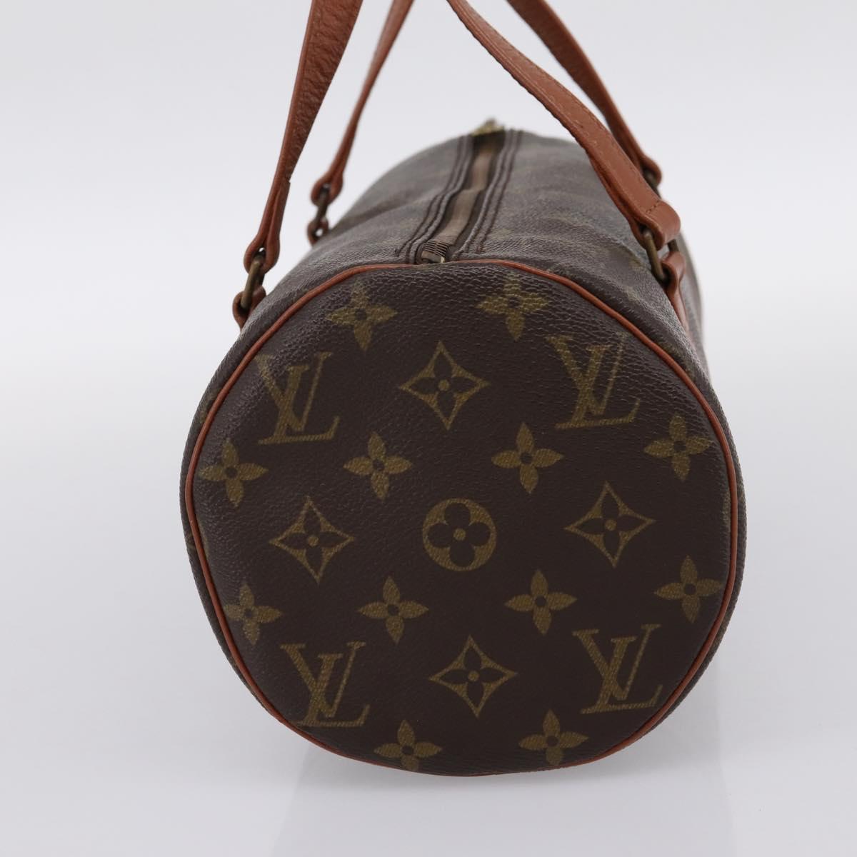 LOUIS VUITTON Monogram Papillon 30 Hand Bag M51385 LV Auth 201884A
