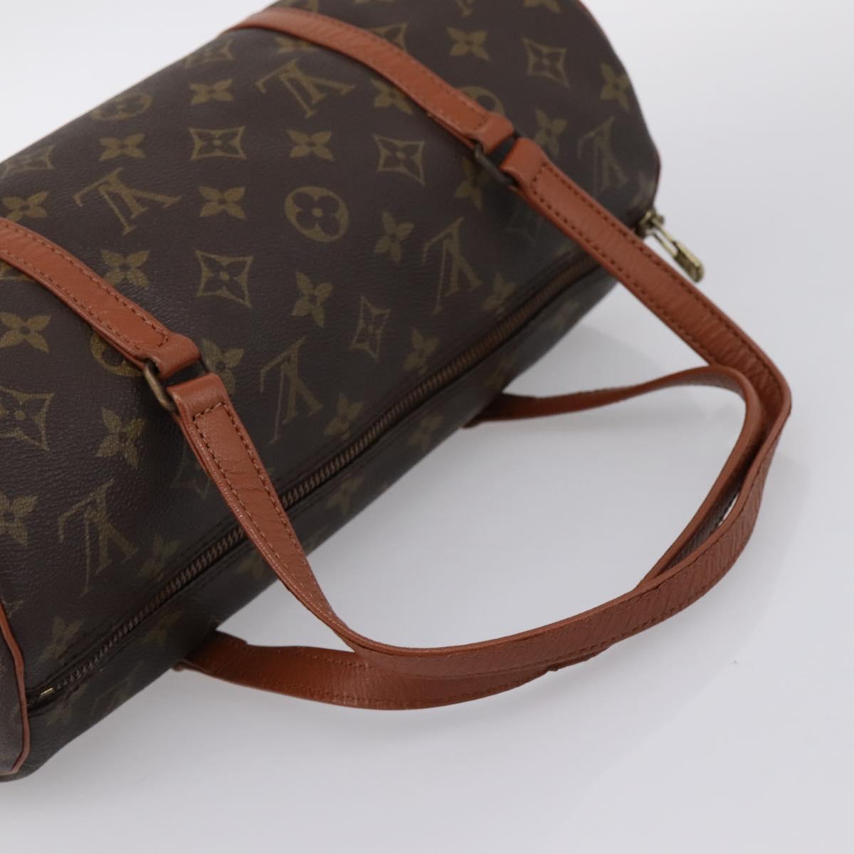LOUIS VUITTON Monogram Papillon 30 Hand Bag M51385 LV Auth 201884A
