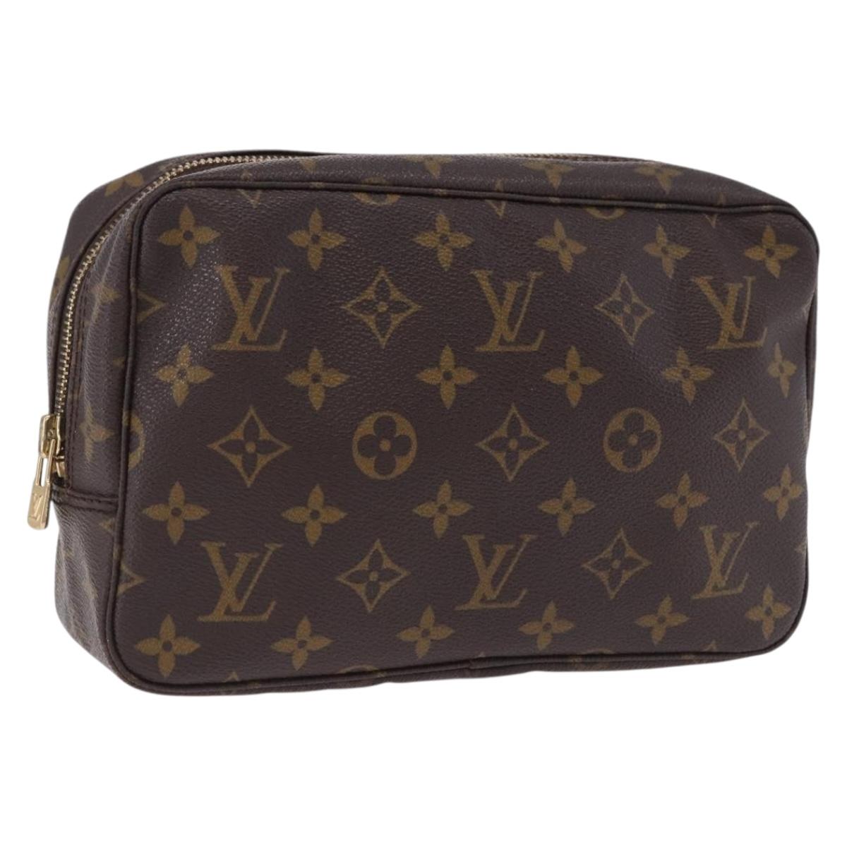 LOUIS VUITTON Monogram Trousse Toilette 23 Clutch Bag M47524 LV Auth 201893