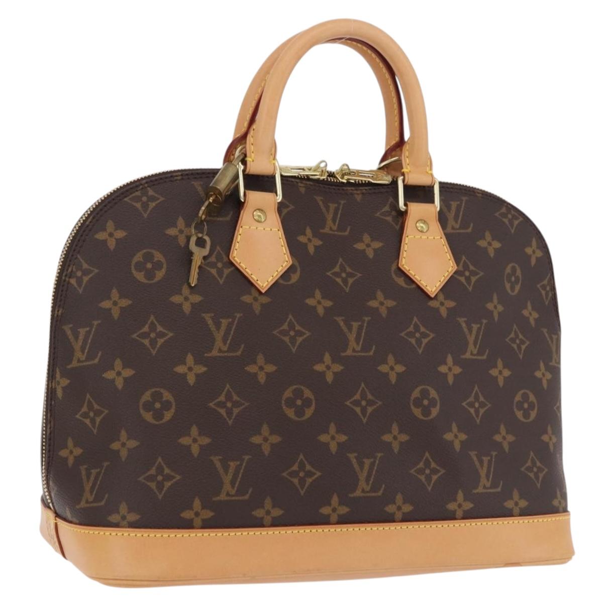 LOUIS VUITTON Monogram Alma Hand Bag M51130 LV Auth 201901SAV
