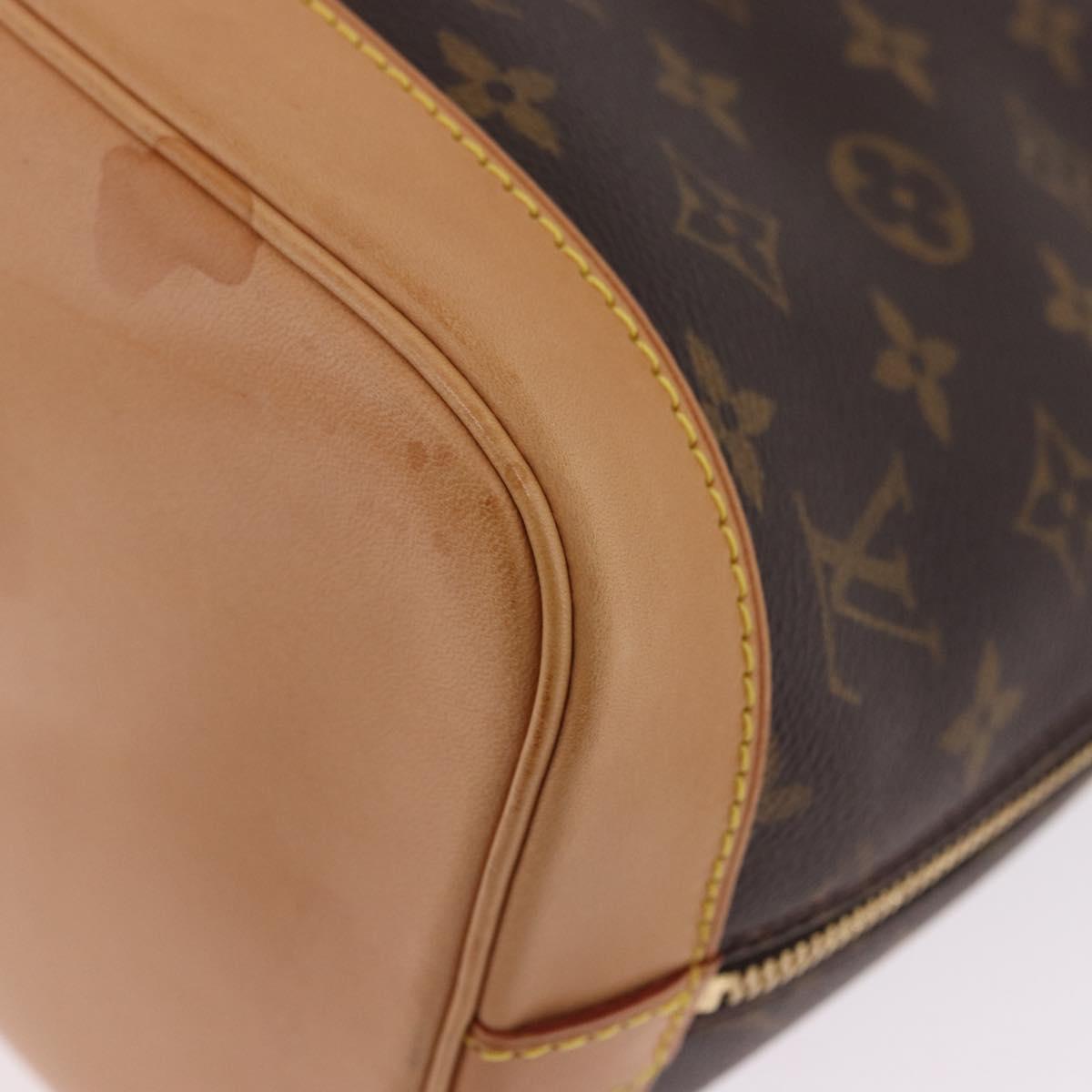 LOUIS VUITTON Monogram Alma Hand Bag M51130 LV Auth 201901SAV