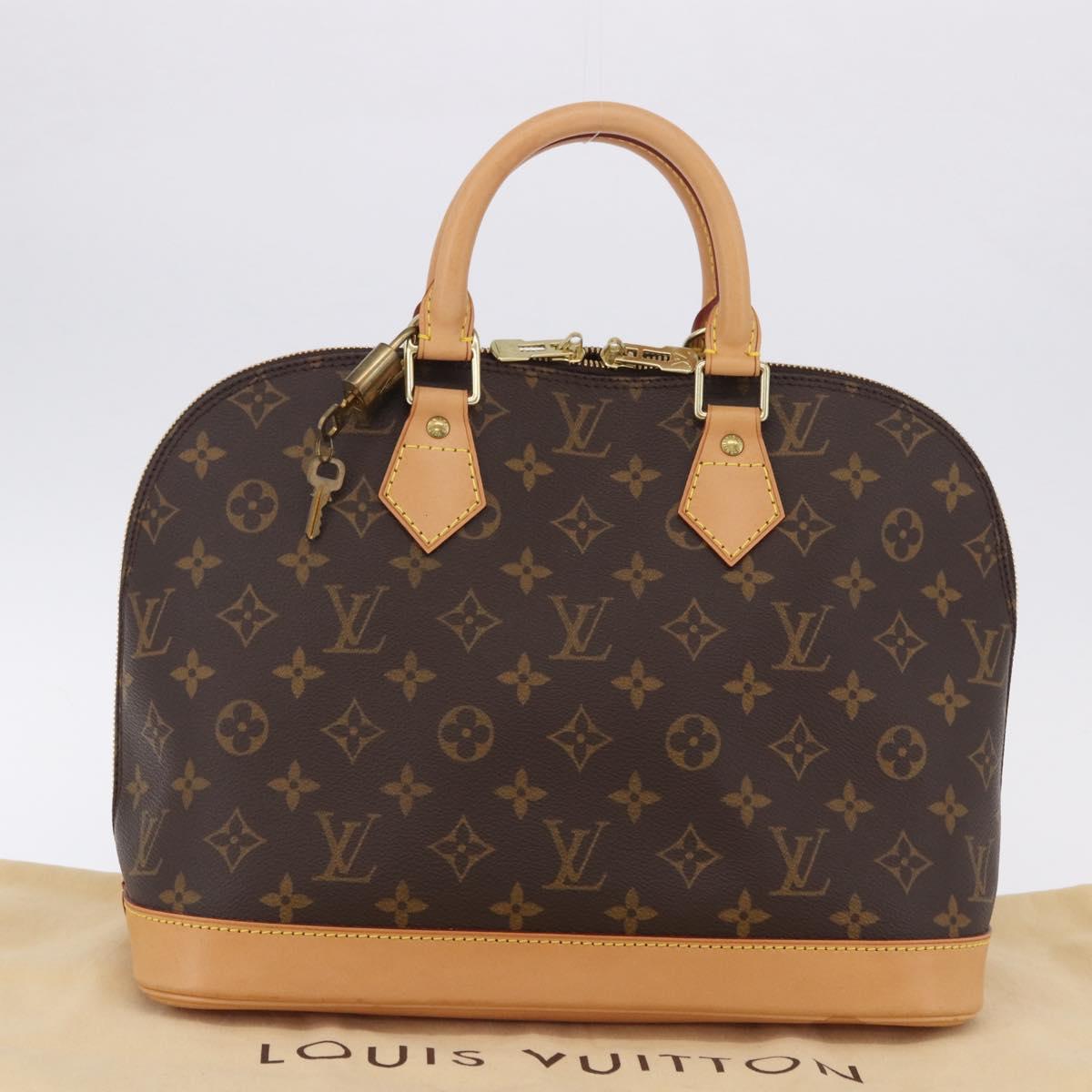 LOUIS VUITTON Monogram Alma Hand Bag M51130 LV Auth 201901SAV