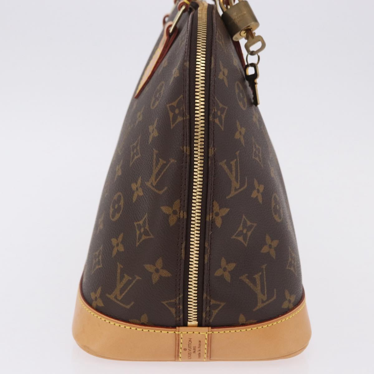 LOUIS VUITTON Monogram Alma Hand Bag M51130 LV Auth 201901SAV