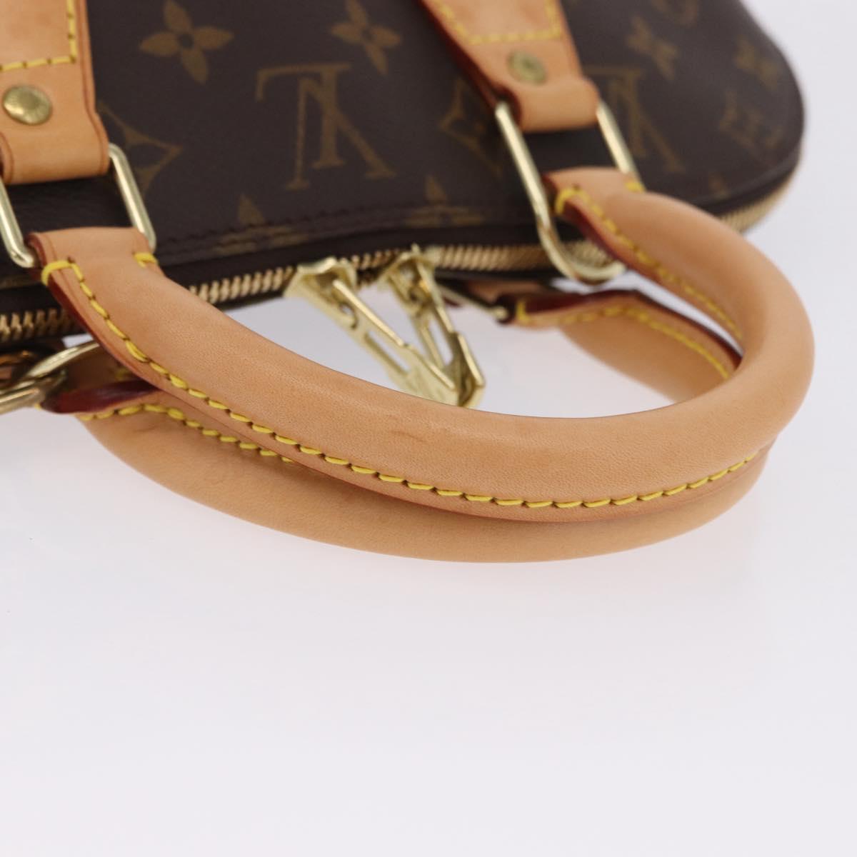LOUIS VUITTON Monogram Alma Hand Bag M51130 LV Auth 201901SAV