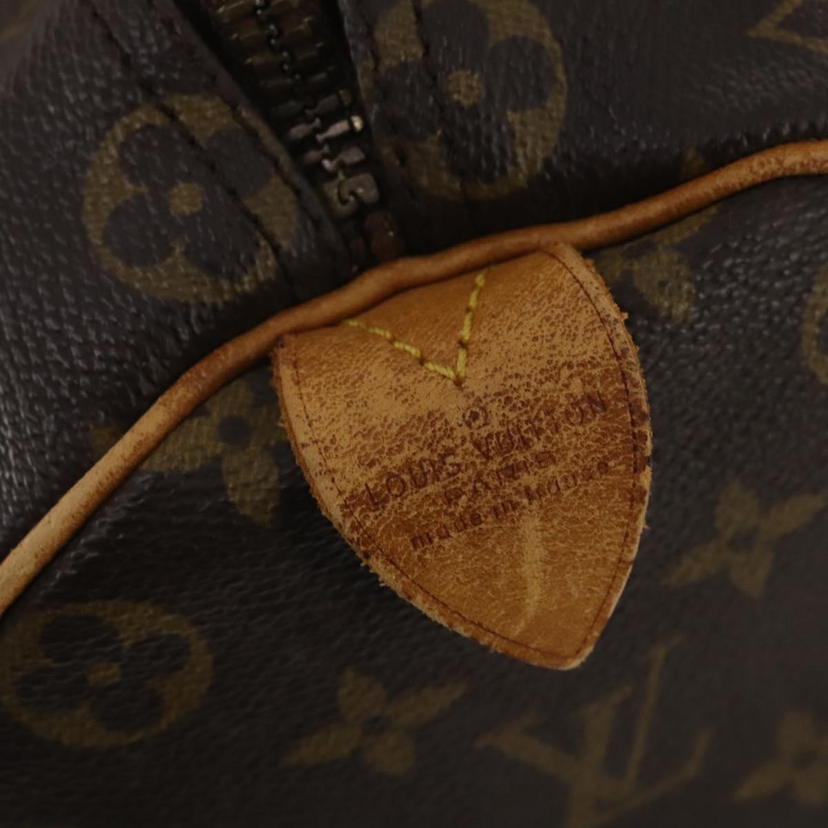 LOUIS VUITTON Monogram Keepall 45 Boston Bag M41428 LV Auth 201917