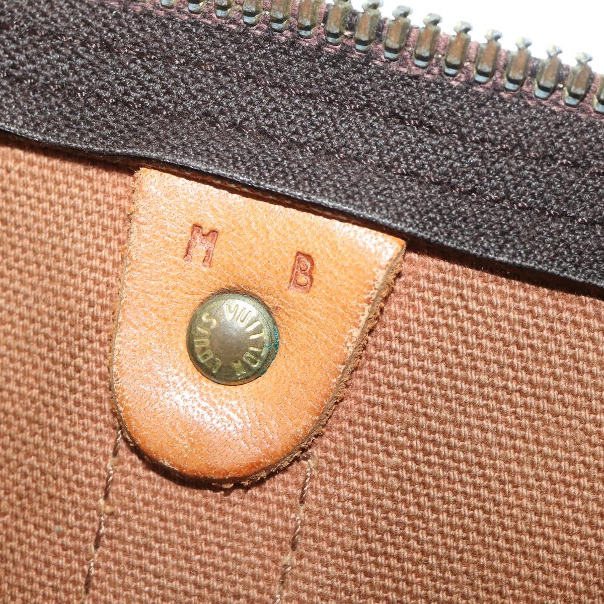 LOUIS VUITTON Monogram Keepall 45 Boston Bag M41428 LV Auth 201917