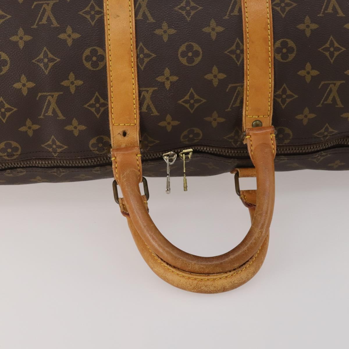 LOUIS VUITTON Monogram Keepall 45 Boston Bag M41428 LV Auth 201917