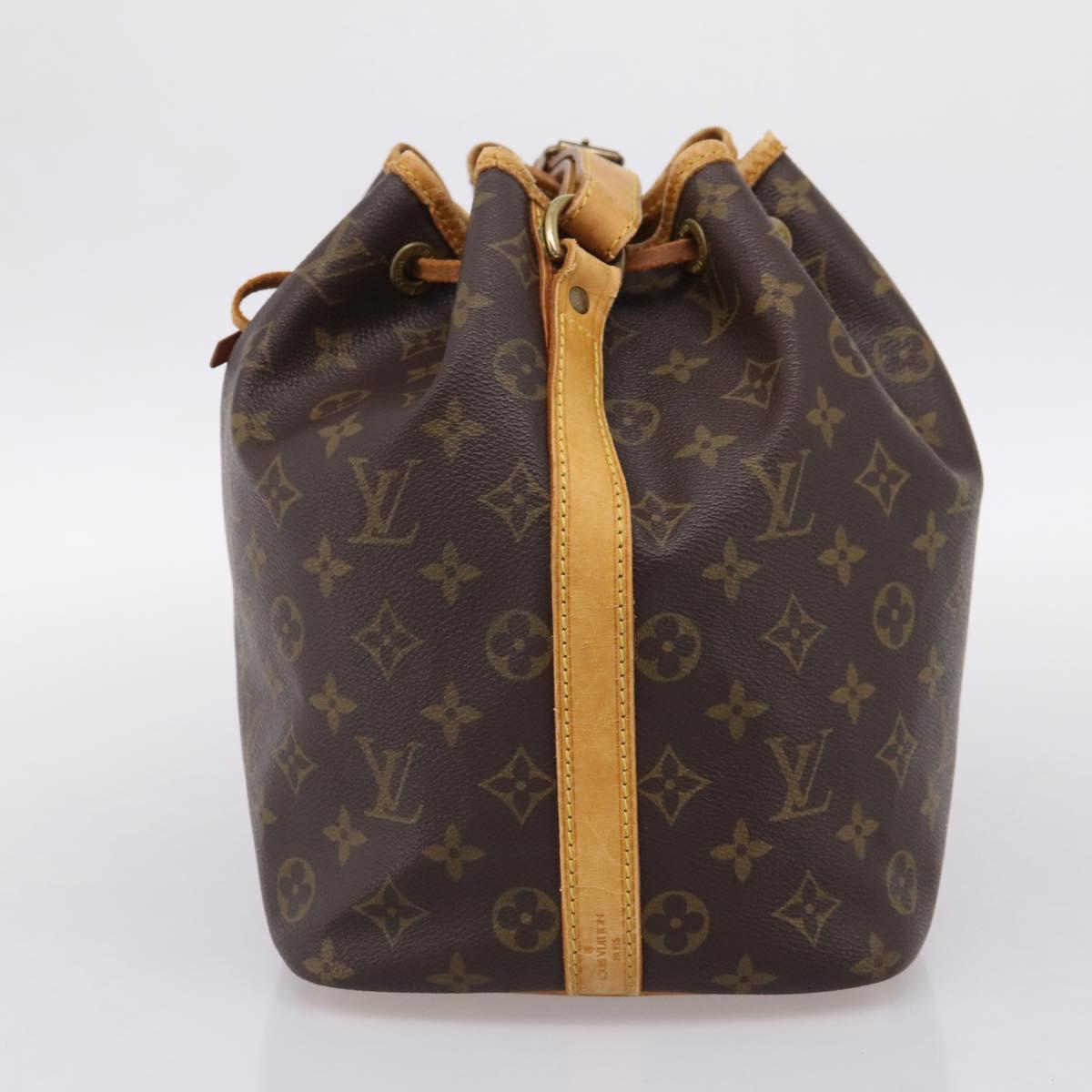 LOUIS VUITTON Monogram Petit Noe Shoulder Bag M42226 LV Auth 201918