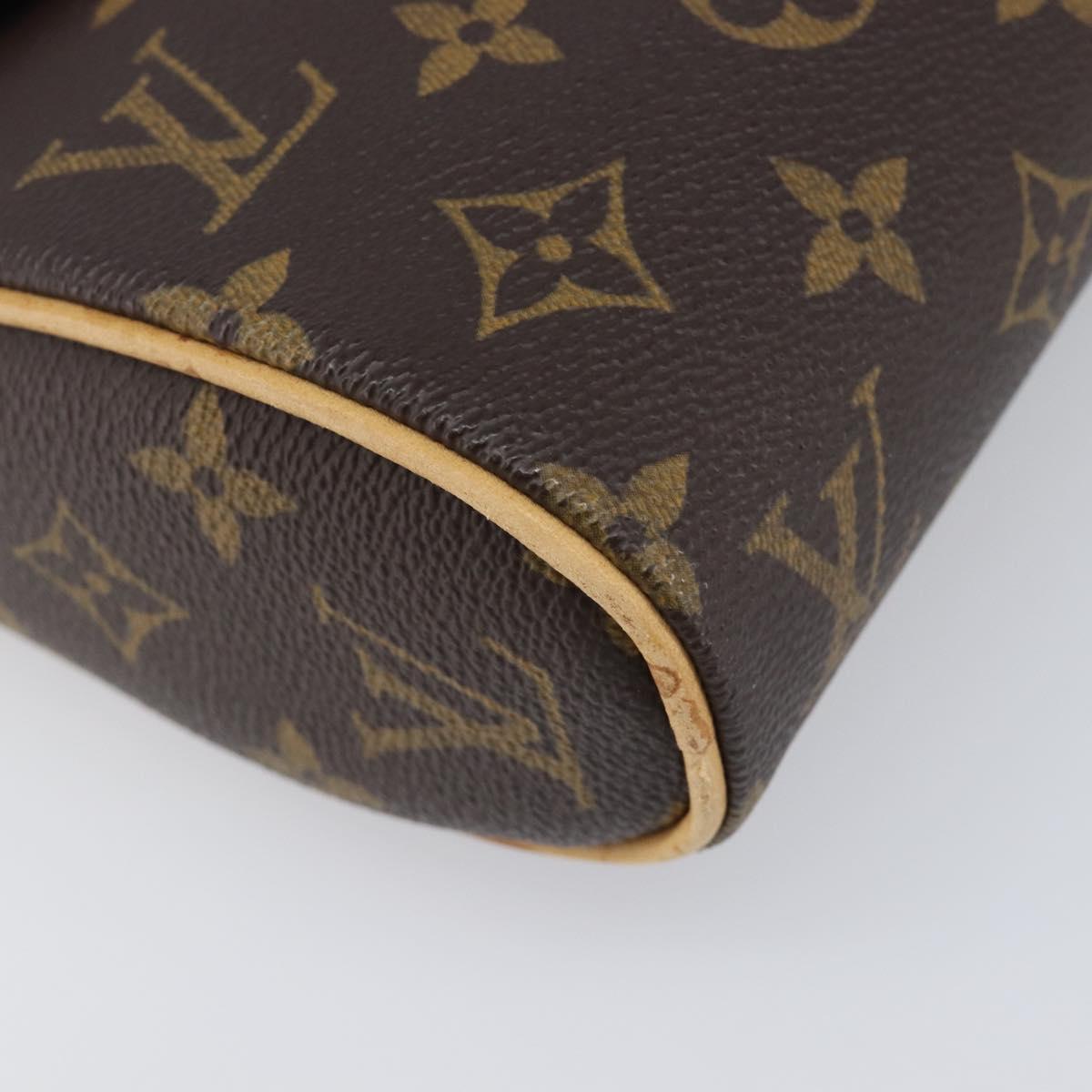 LOUIS VUITTON Monogram Sonatine Hand Bag M51902 LV Auth 201920
