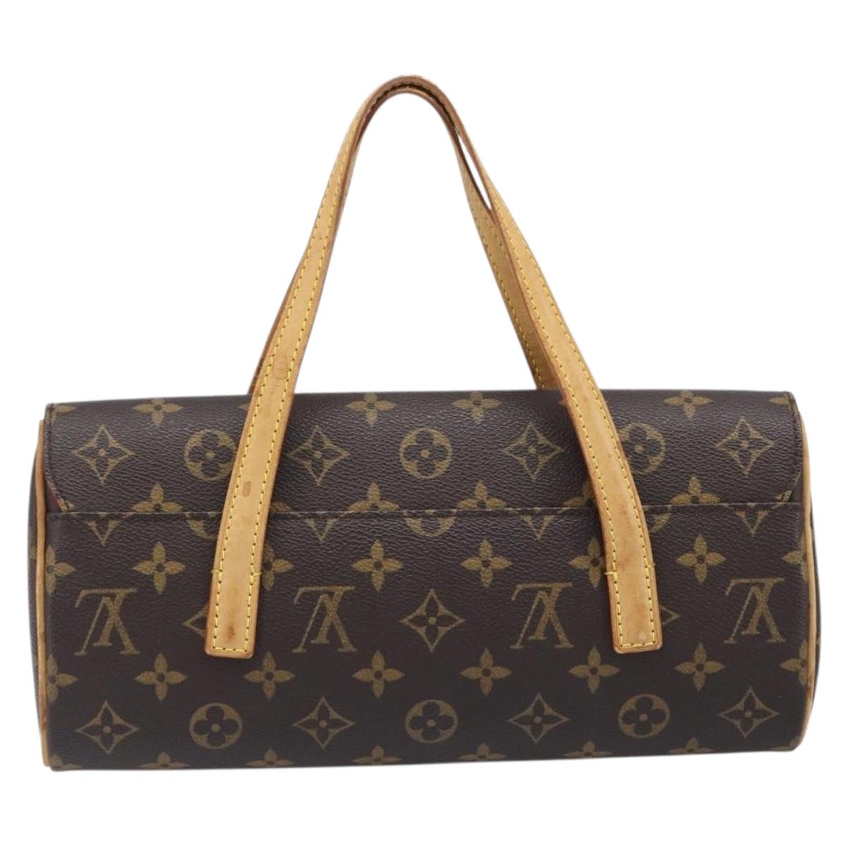 LOUIS VUITTON Monogram Sonatine Hand Bag M51902 LV Auth 201920