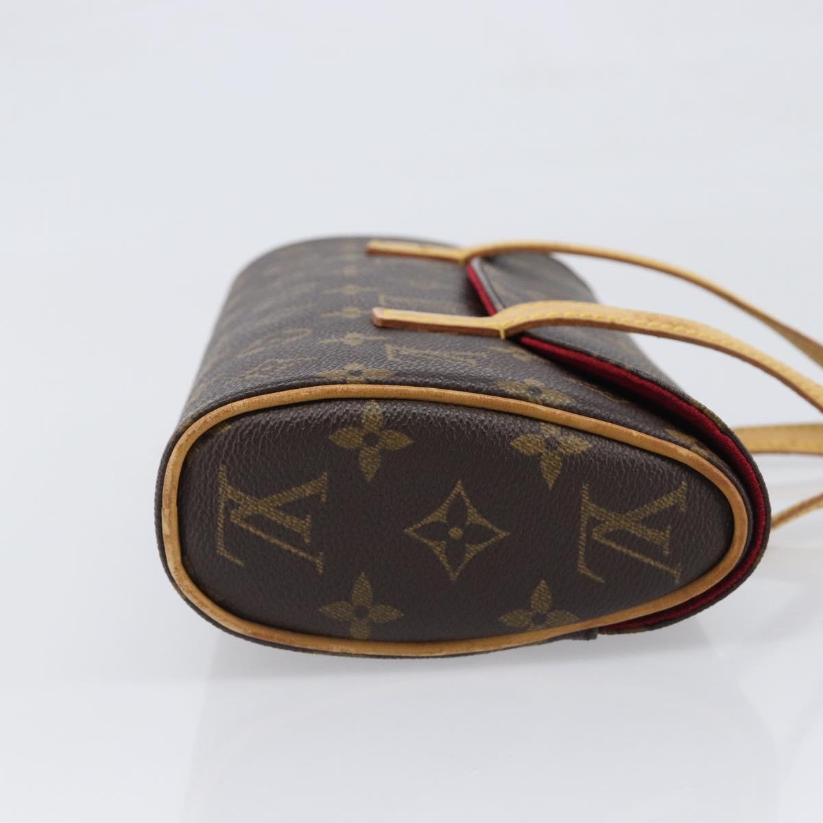 LOUIS VUITTON Monogram Sonatine Hand Bag M51902 LV Auth 201920