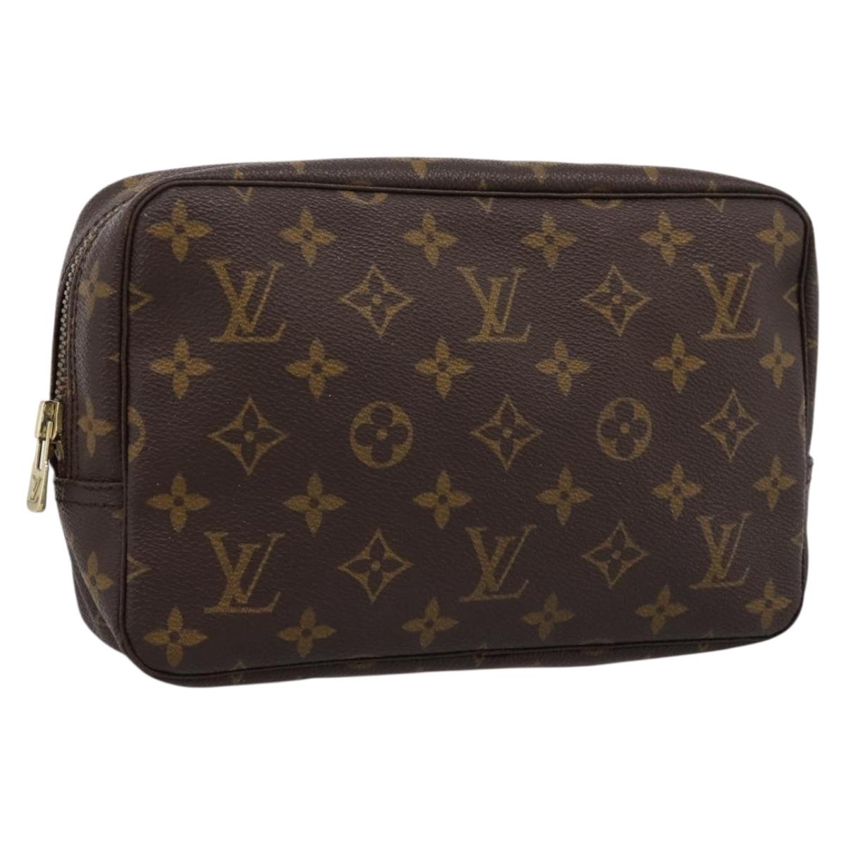 LOUIS VUITTON Monogram Trousse Toilette 23 Clutch Bag M47524 LV Auth 201922A