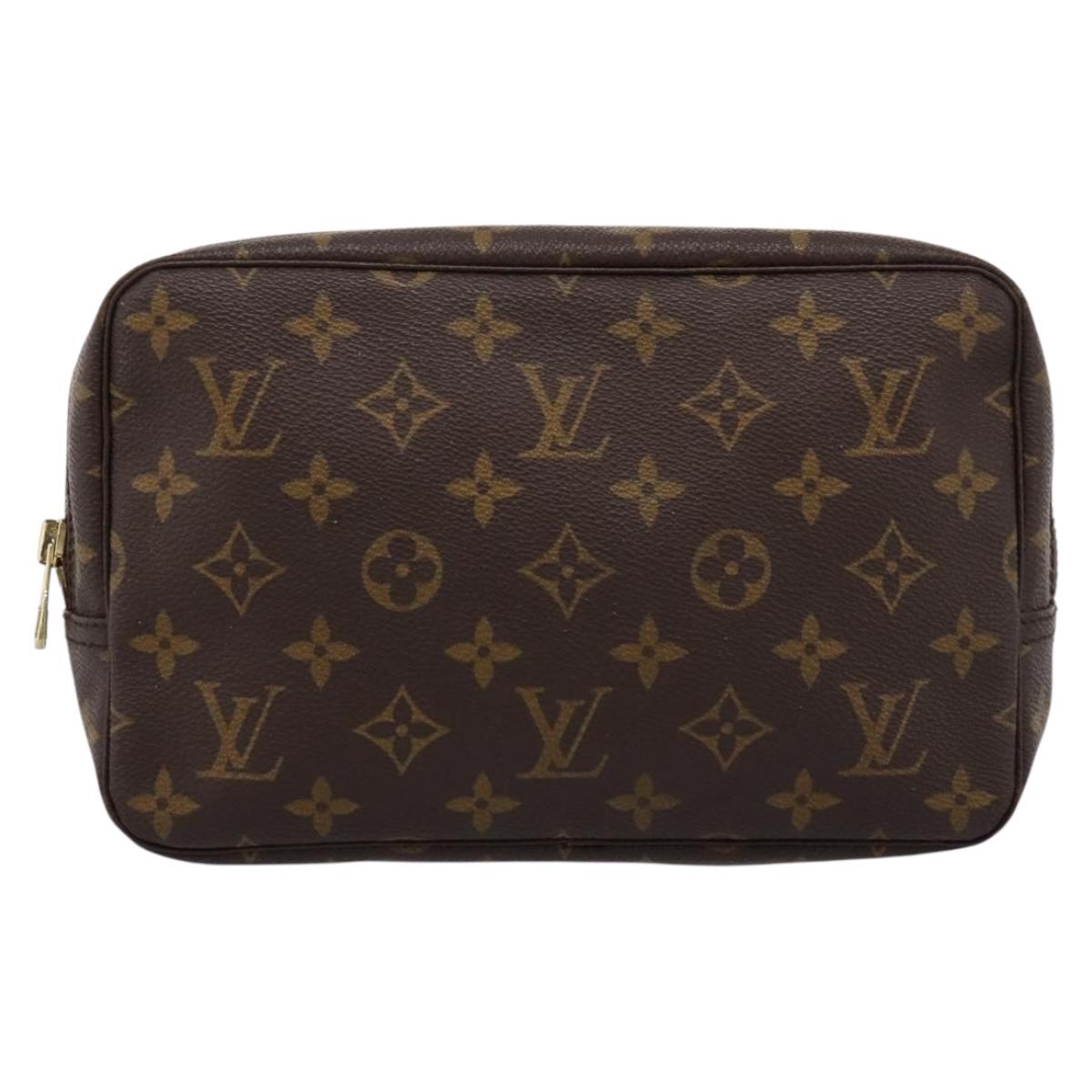LOUIS VUITTON Monogram Trousse Toilette 23 Clutch Bag M47524 LV Auth 201922A