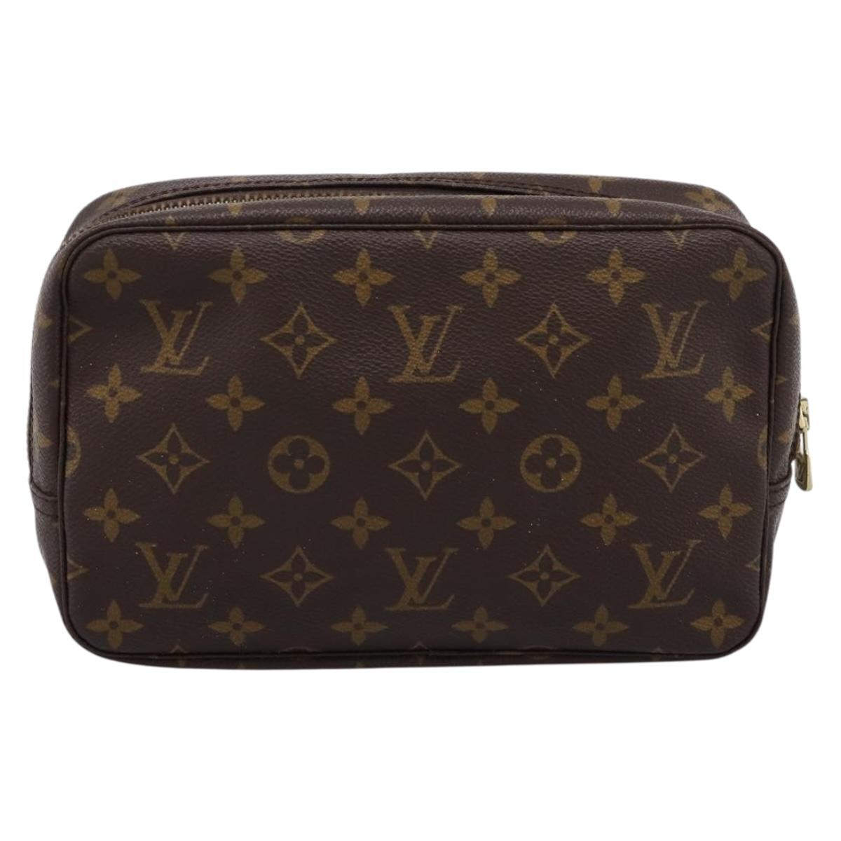 LOUIS VUITTON Monogram Trousse Toilette 23 Clutch Bag M47524 LV Auth 201922A