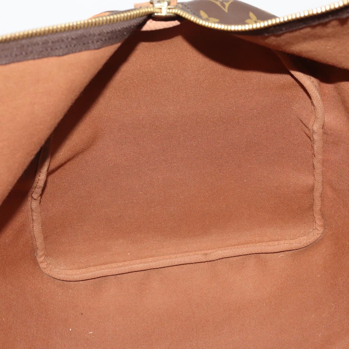 LOUIS VUITTON Monogram Keepall 55 Boston Bag M41424 LV Auth 201933