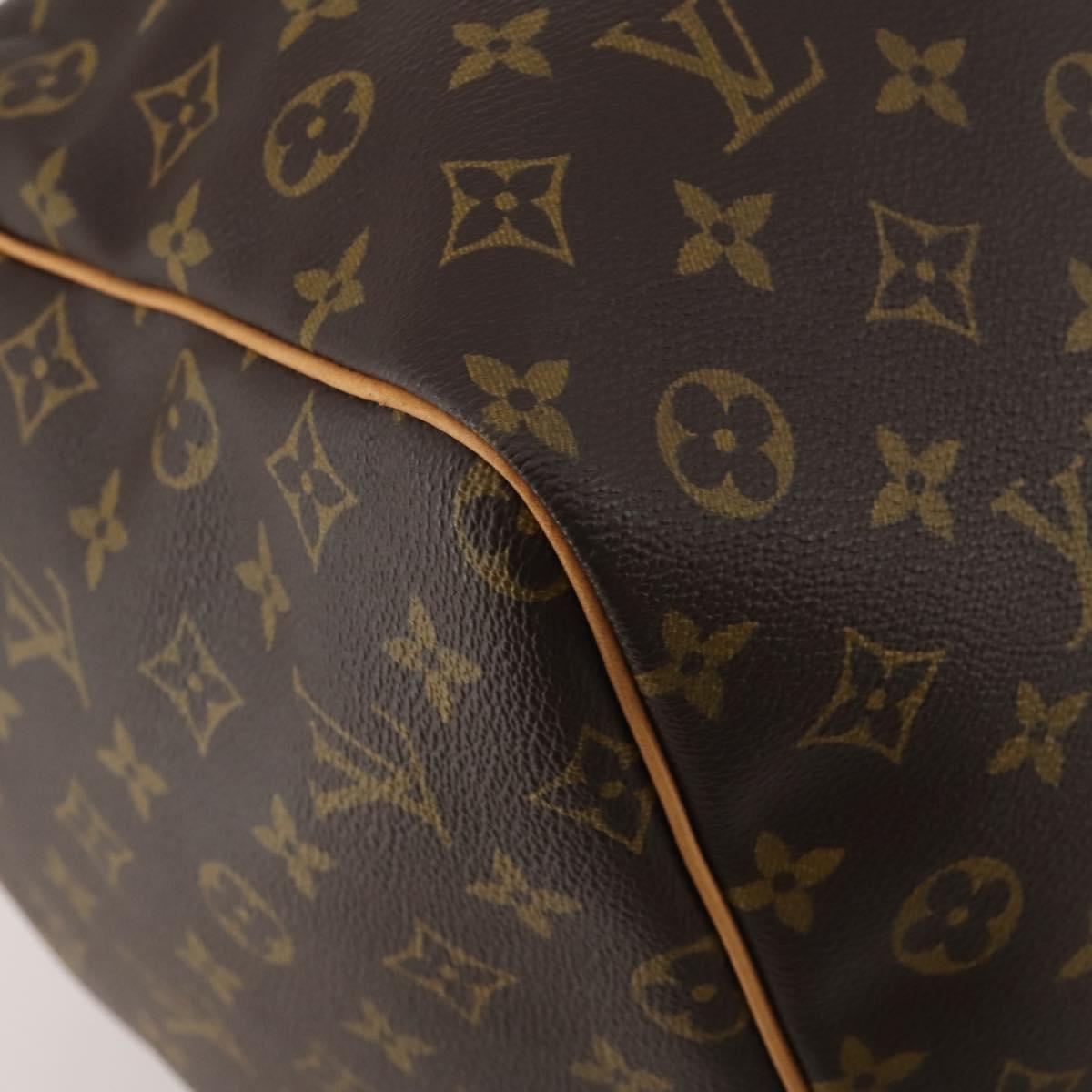 LOUIS VUITTON Monogram Keepall 60 Boston Bag M41422 LV Auth 201934V