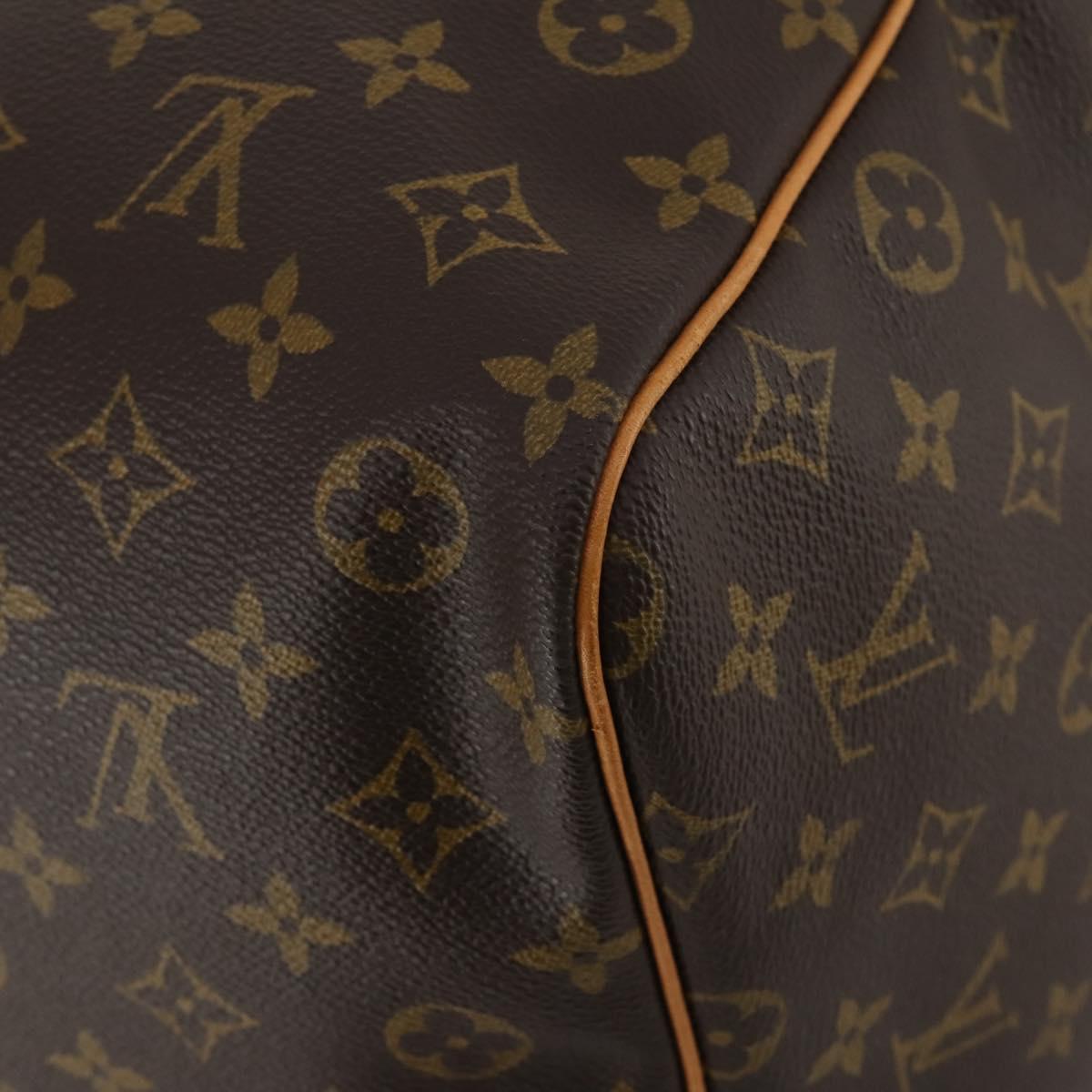 LOUIS VUITTON Monogram Keepall 60 Boston Bag M41422 LV Auth 201934V