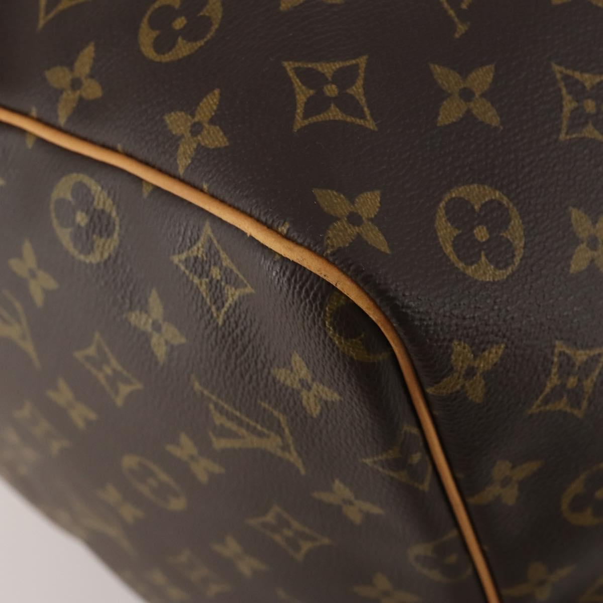 LOUIS VUITTON Monogram Keepall 60 Boston Bag M41422 LV Auth 201934V