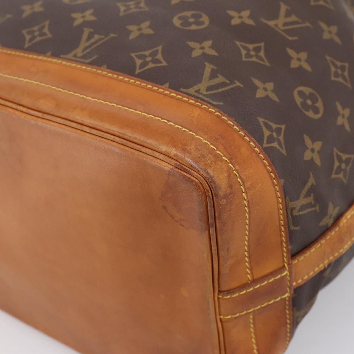 LOUIS VUITTON Monogram Noe Shoulder Bag M42224 LV Auth 201945