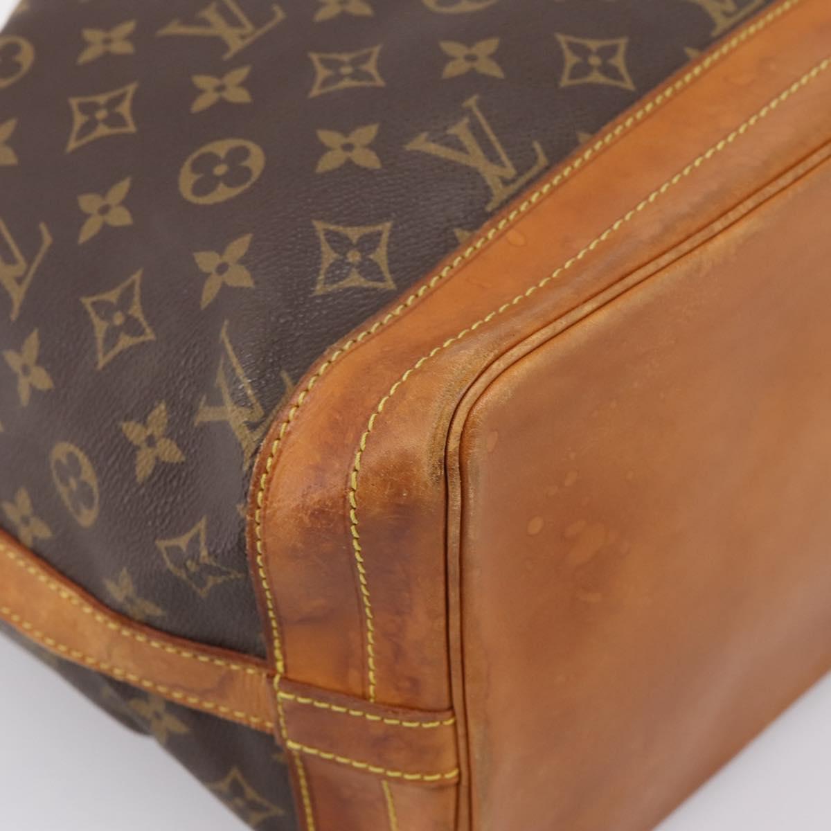 LOUIS VUITTON Monogram Noe Shoulder Bag M42224 LV Auth 201945