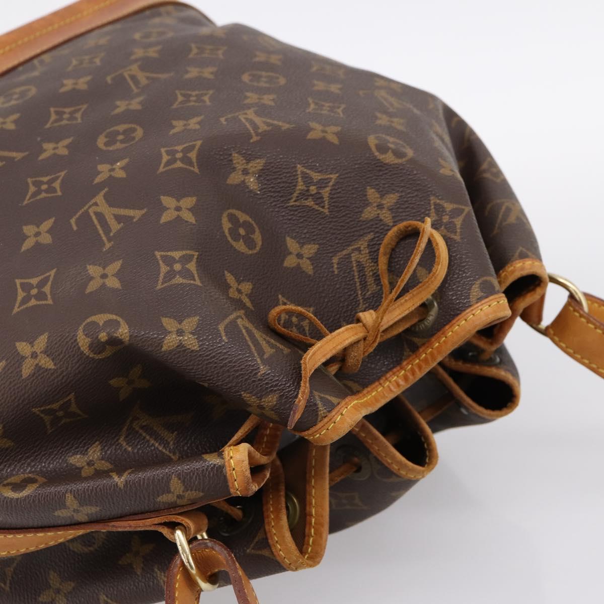 LOUIS VUITTON Monogram Noe Shoulder Bag M42224 LV Auth 201945