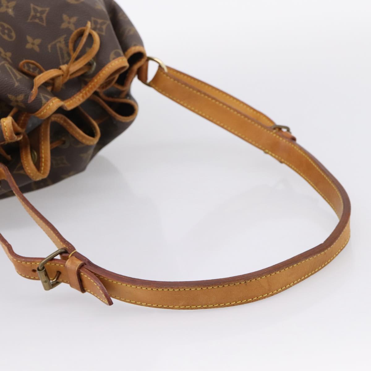 LOUIS VUITTON Monogram Noe Shoulder Bag M42224 LV Auth 201945