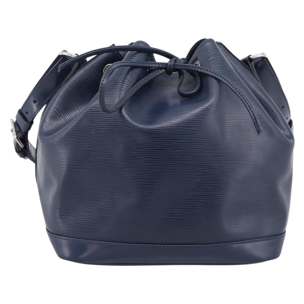 LOUIS VUITTON Epi Petit Noe Shoulder Bag Indigo M40675 LV Auth 201946A