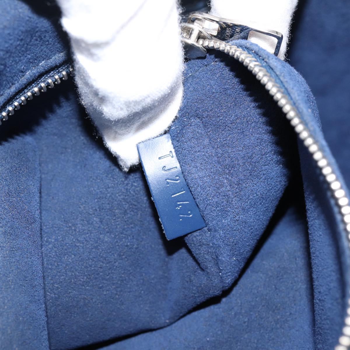 LOUIS VUITTON Epi Petit Noe Shoulder Bag Indigo M40675 LV Auth 201946A